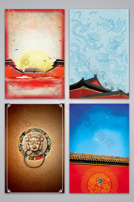 魅力古都，創意無限 北京旅游背景設計圖與廣告視覺策略